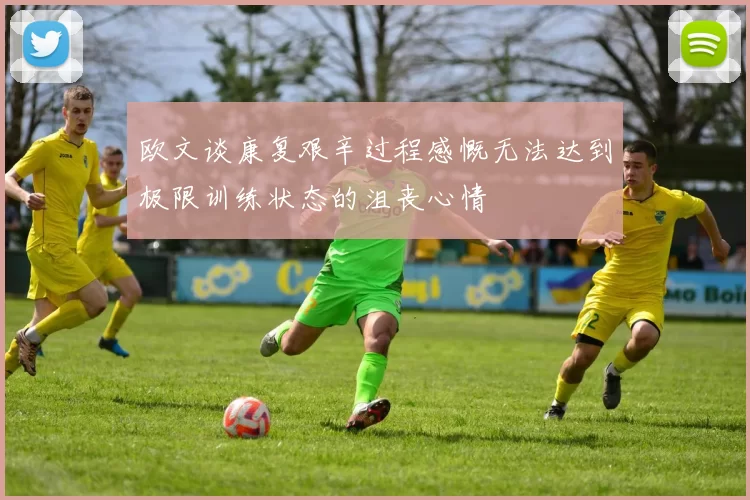 欧文谈康复艰辛过程感慨无法达到极限训练状态的沮丧心情